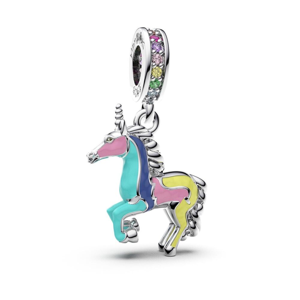 4912 unicorn charms horse charms 925 Sterling Silver Charm are suitable